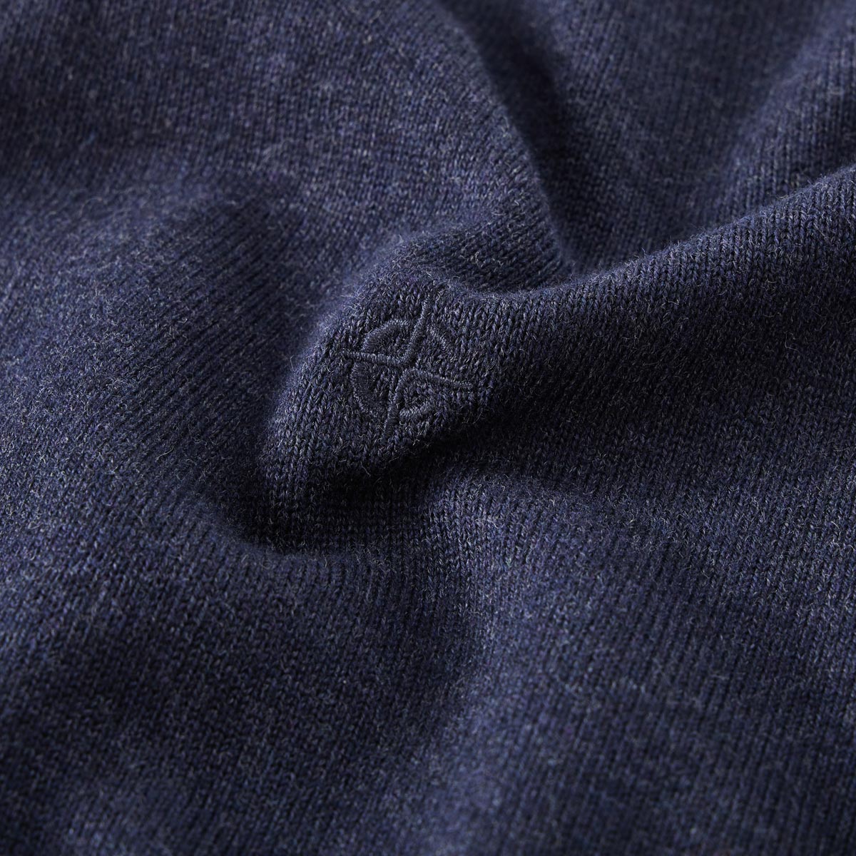 CASA MODA Strickjacke aus Pima-Baumwolle marine