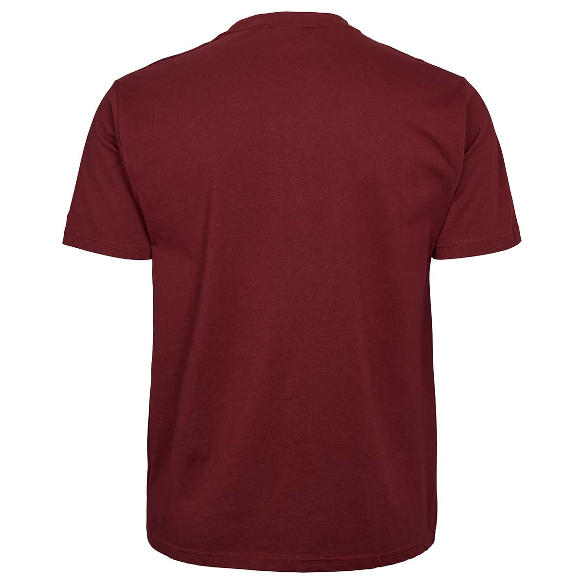 North T-Shirt aus Baumwolle weinrot
