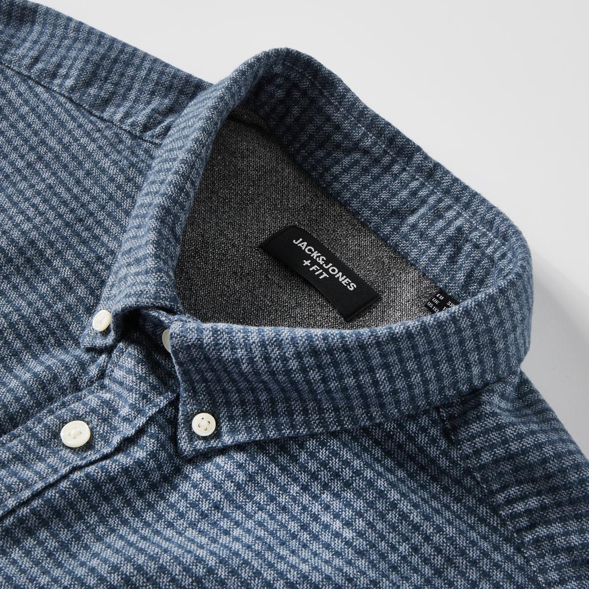 Jack&Jones Flanellhemd blau