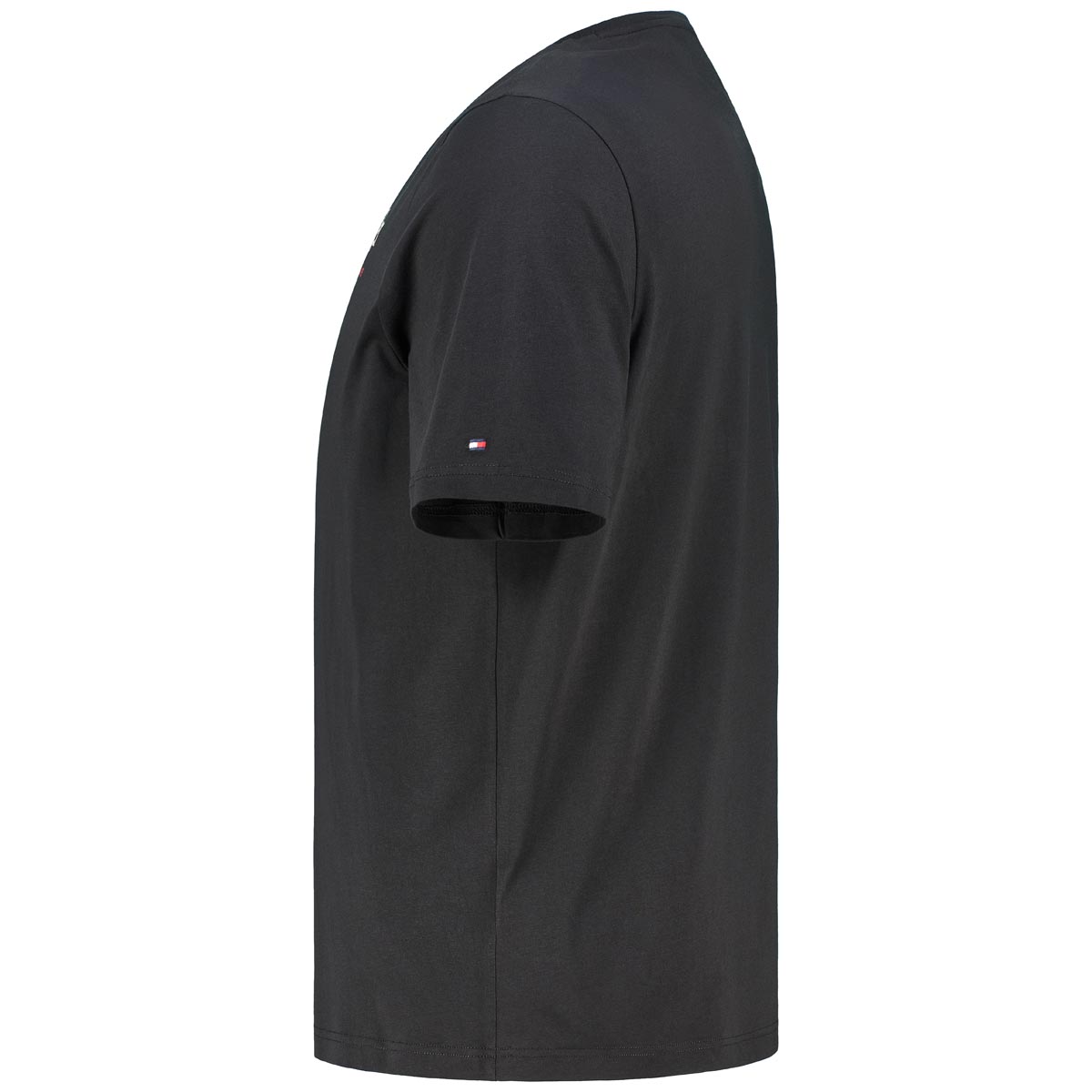 Tommy Hilfiger T-Shirt mit Label-Print schwarz