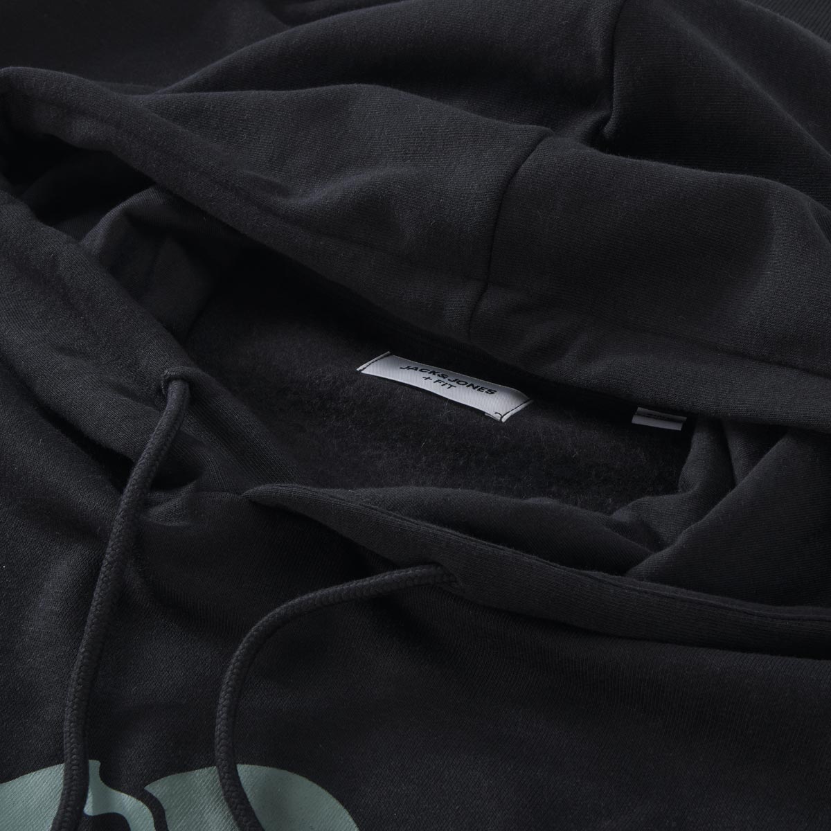 Jack&Jones Hoodie aus Baumwollmischung schwarz