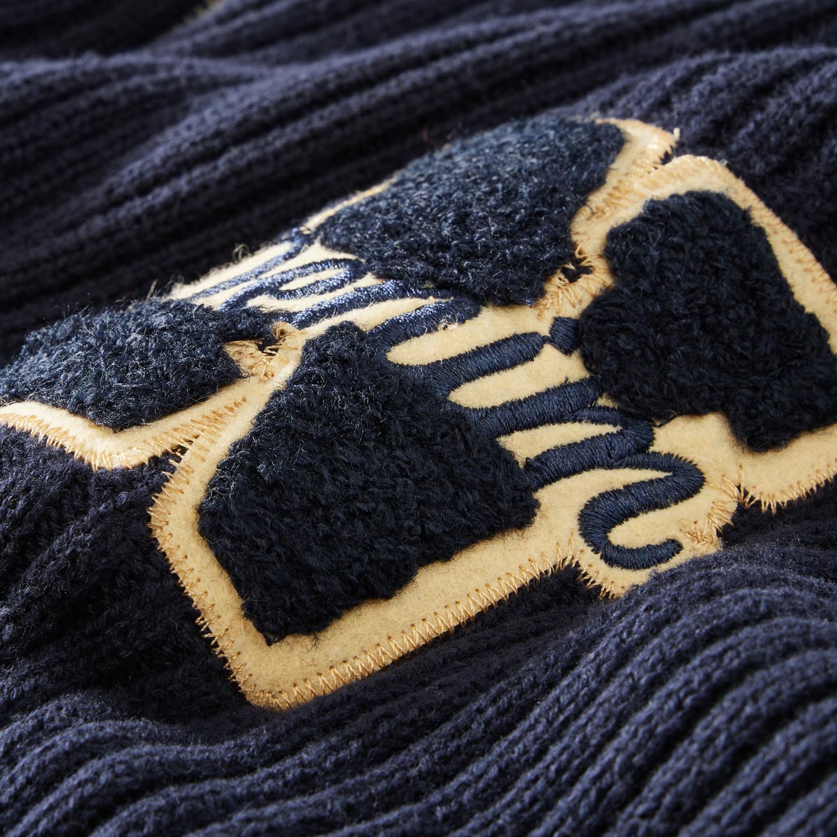 North Strickpullover aus Baumwolle blau