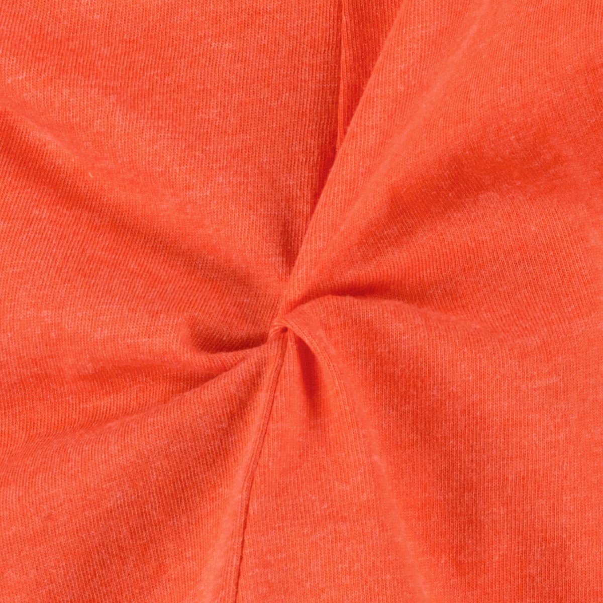 Tommy Jeans T-Shirt aus Materialmix orange