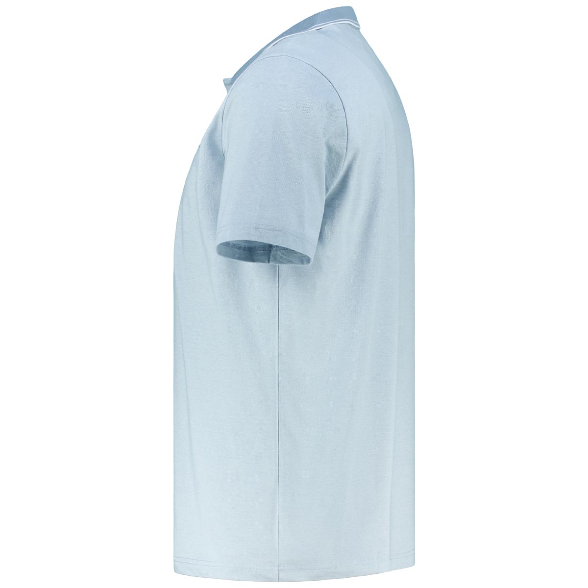 BOSS Poloshirt mit Kontrastdetails Farbe hellblau Größe: 5XL günstig online kaufen