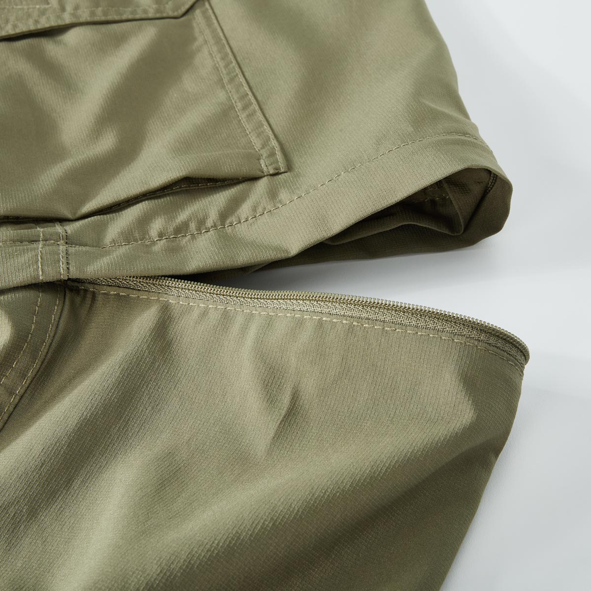 Columbia Zipp-Off Funktionshose, UV-Schutz und atmungsaktiv oliv