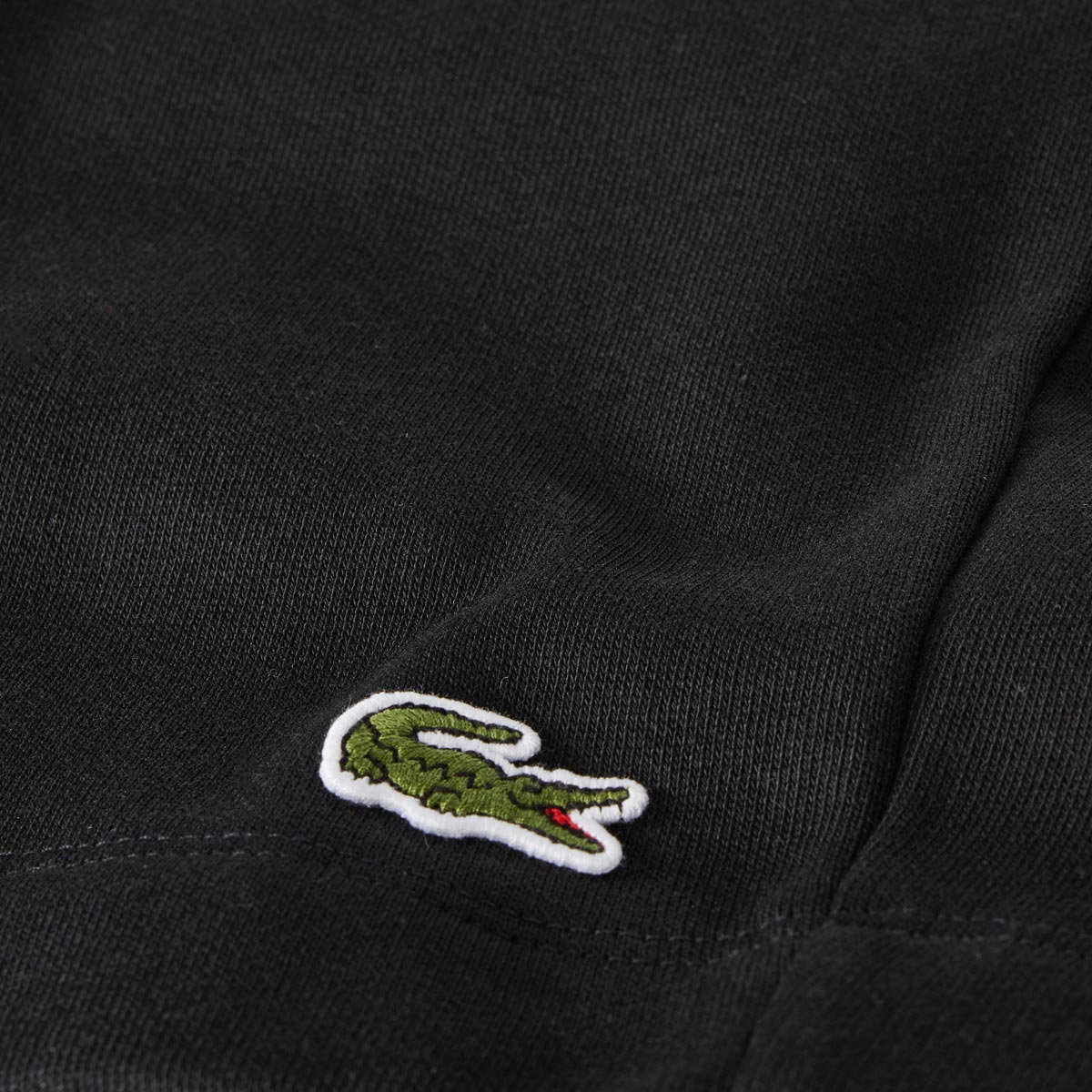 LACOSTE Jogging-Shorts mit Biobaumwolle schwarz