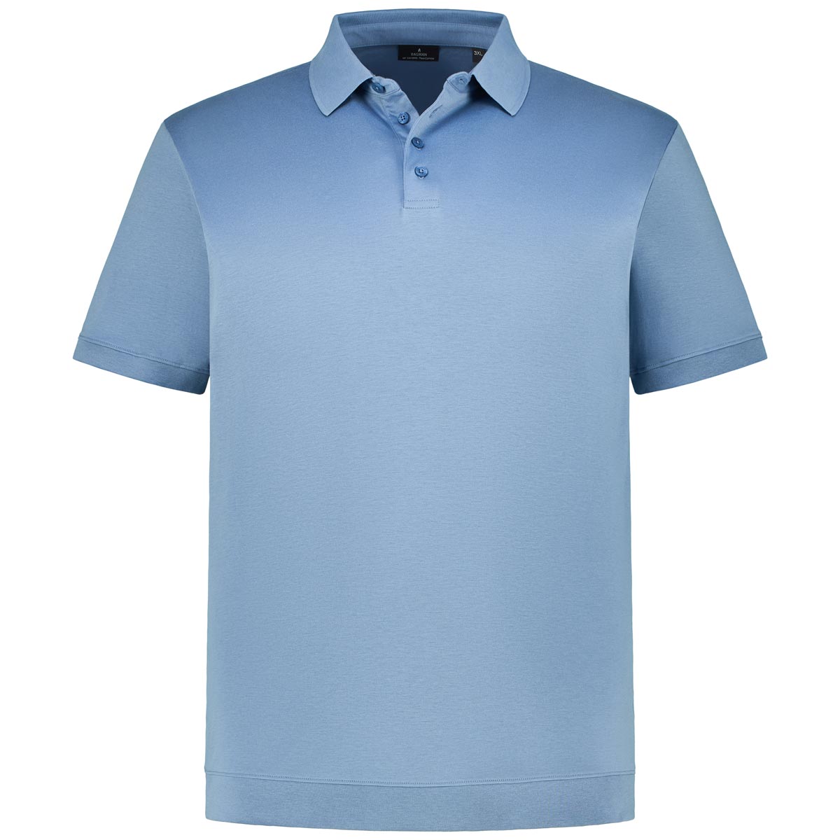 RAGMAN Poloshirt aus Pima-Baumwolle Farbe jeansblau Größe: 4XL günstig online kaufen
