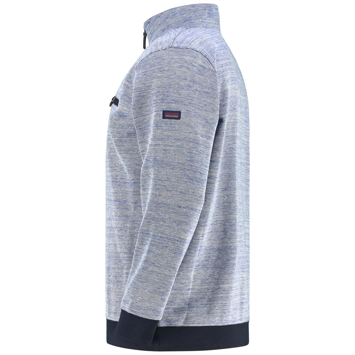 Hajo Sweatshirt aus Baumwollmischung Farbe jeansblau Größe: 5XL günstig online kaufen