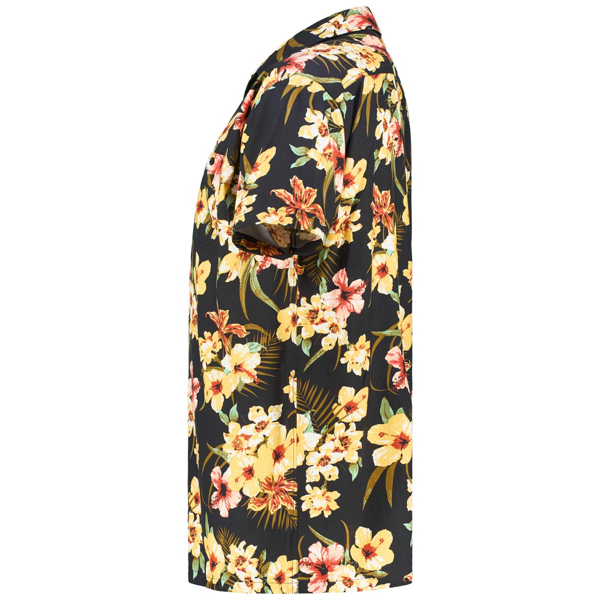Kamro Freizeithemd mit floralem Muster Farbe schwarz Größe: 10XL günstig online kaufen