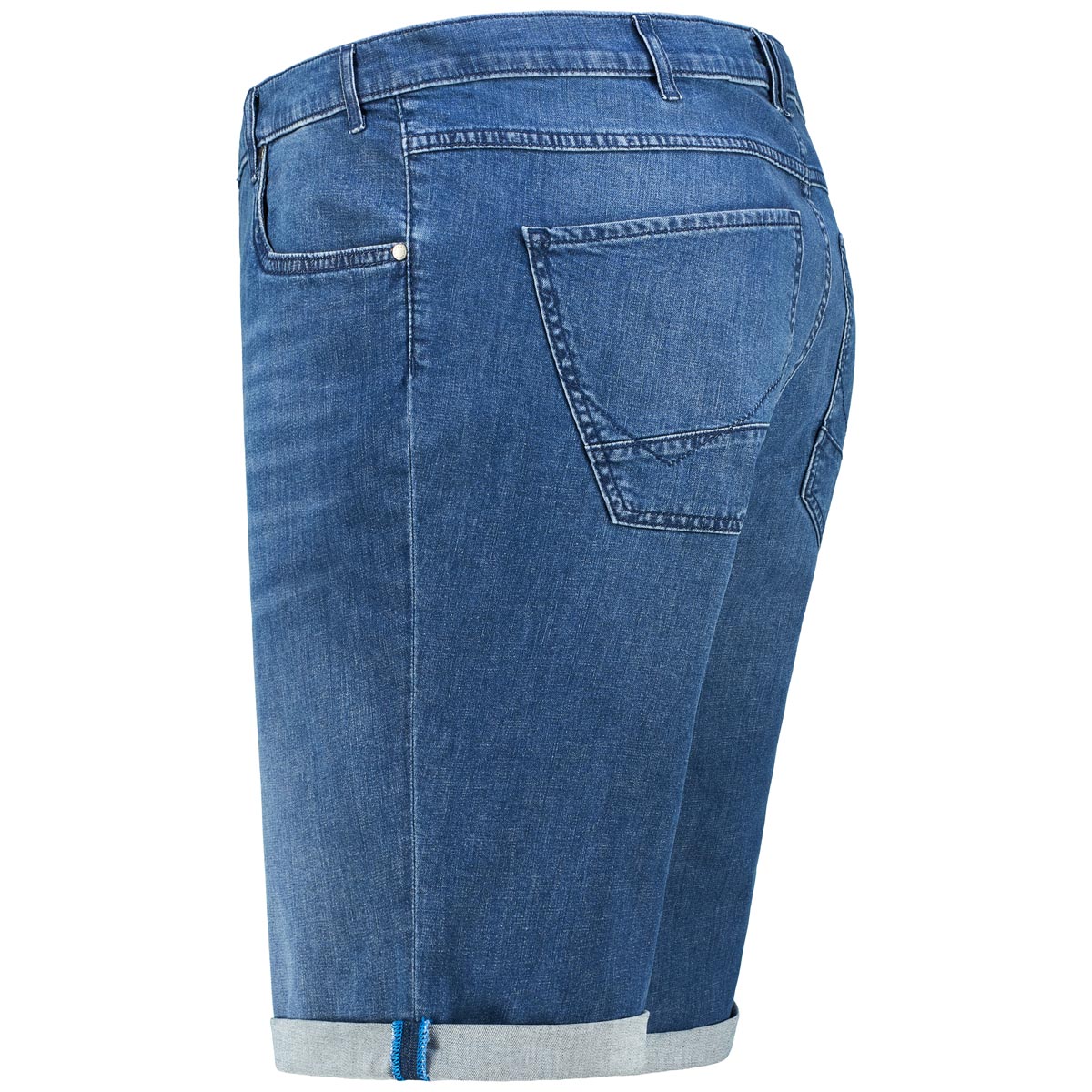 Eurex by Brax 5-Pocket-Shorts "Brad", leicht mittelblau