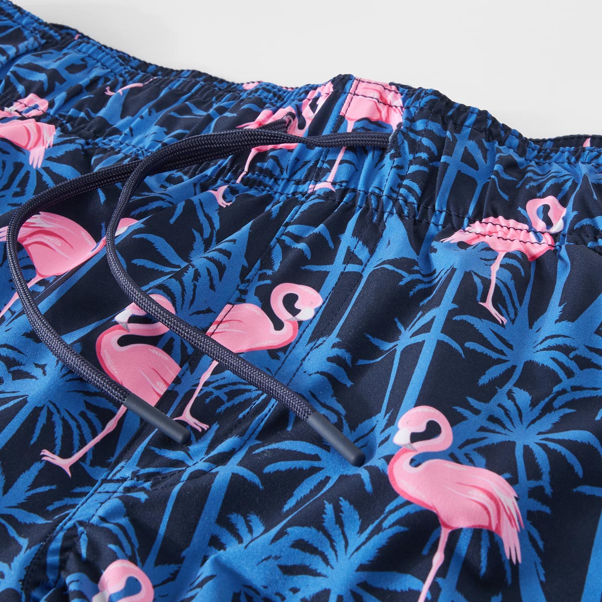 Jack&Jones Badeshorts mit Allover-Muster blau