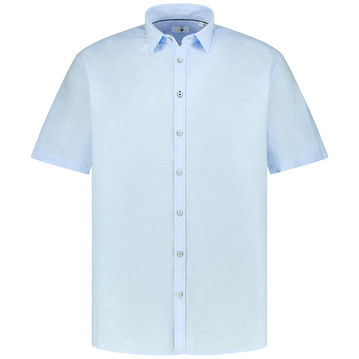 Pfundskerl Freizeithemd mit Leinen Farbe hellblau Größe: 3XL günstig online kaufen