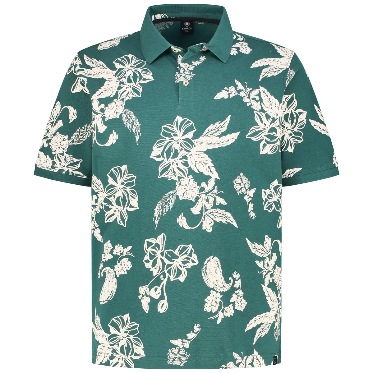 Poloshirt mit Allover-Muster