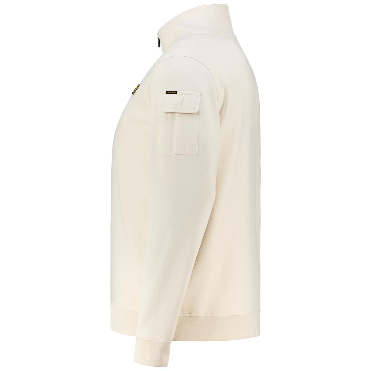 PME LEGEND Sweatshirt aus Biobaumwolle creme
