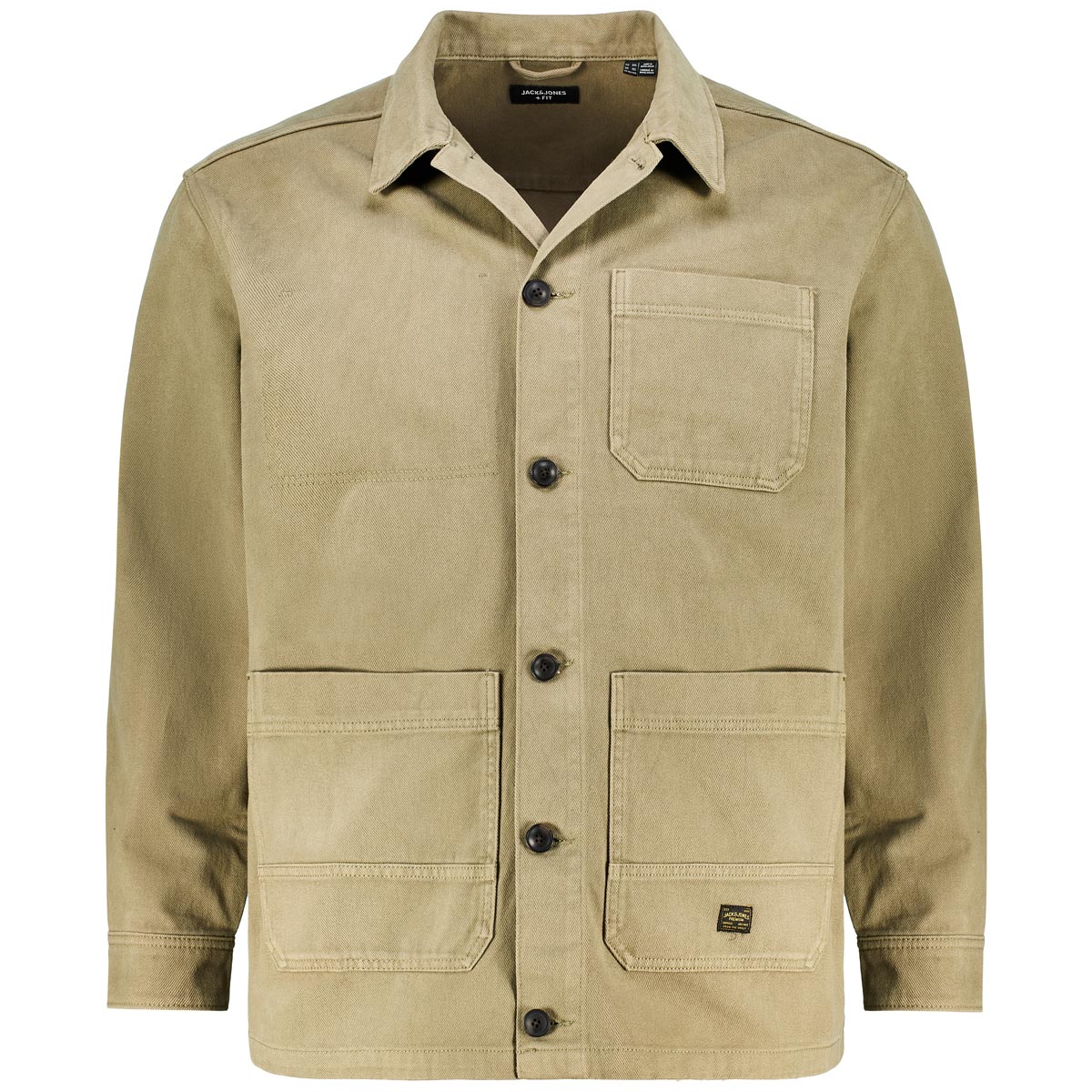 Jeans-Overshirt aus Biobaumwolle
