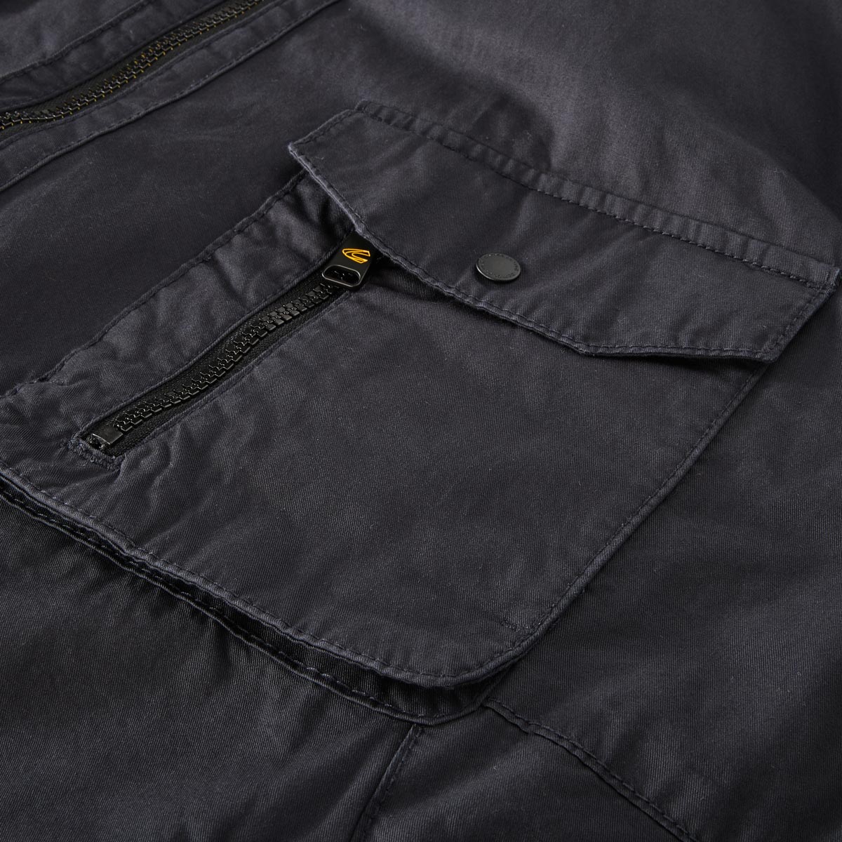 camel active Freizeitjacke aus Baumwolle dunkelblau