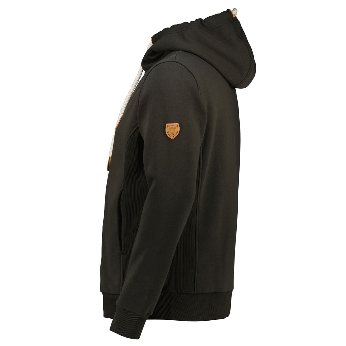 Hubertus Kapuzenjacke mit elastischen Einsätzen Farbe oliv Größe: 4XL günstig online kaufen