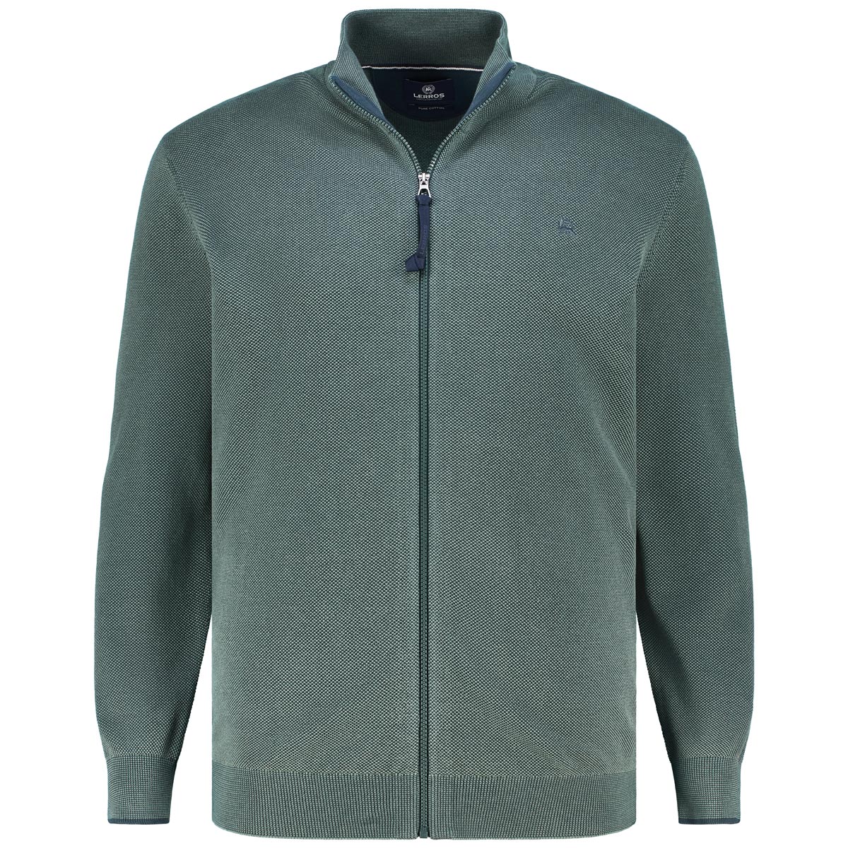 Strickjacke in Reiskorn-Struktur
