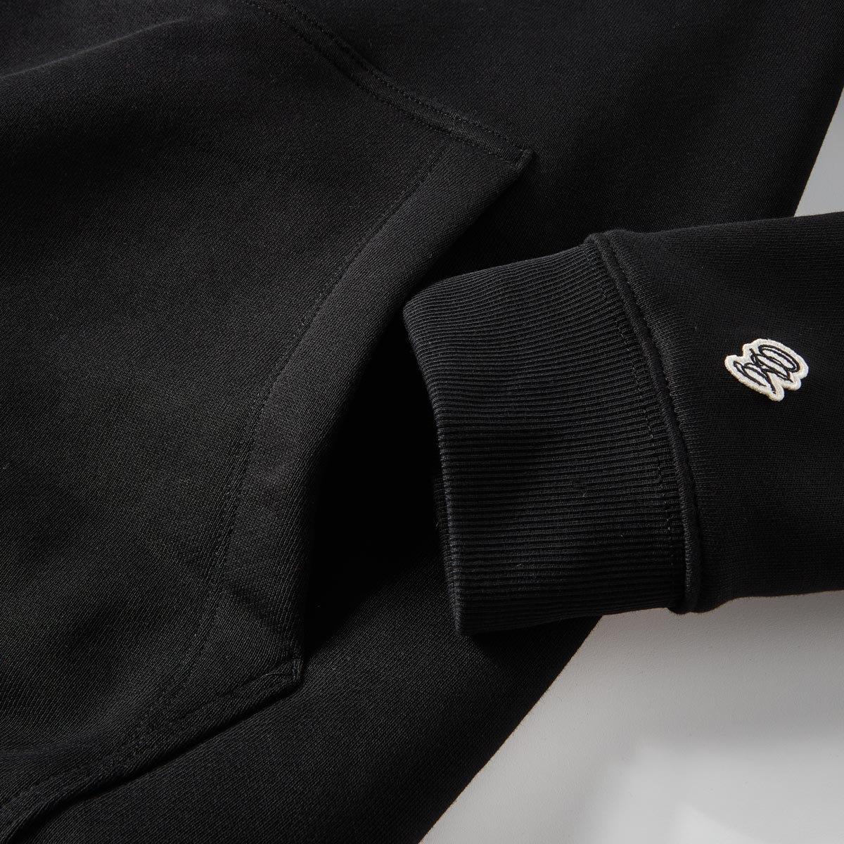 Jack&Jones Hoodie aus Baumwoll-Jersey schwarz