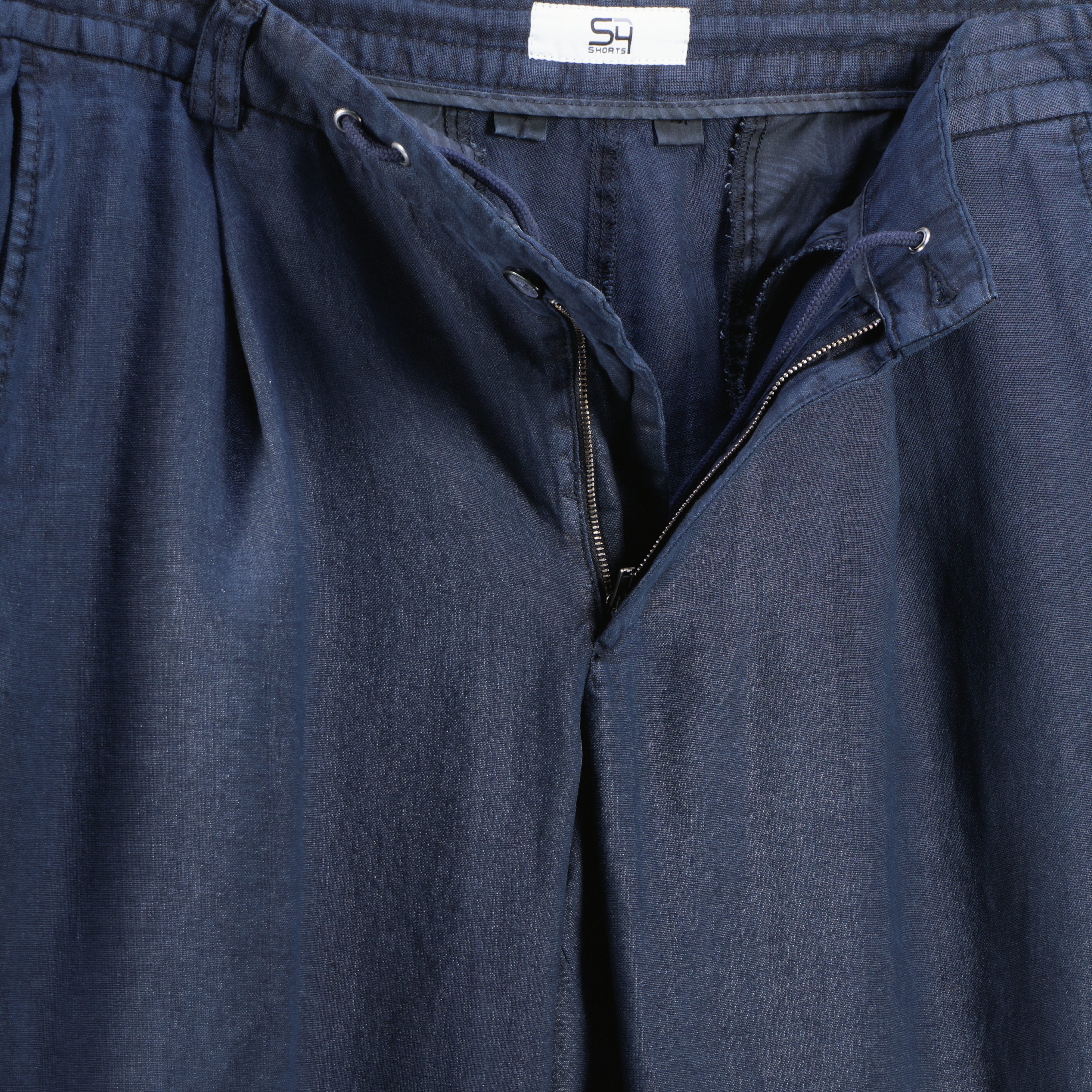 S4 Jackets Jogpants aus Leinen marine