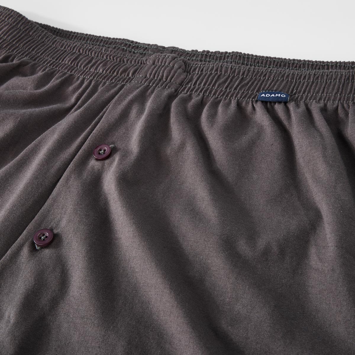 ADAMO 3er-Pack Boxershorts grau