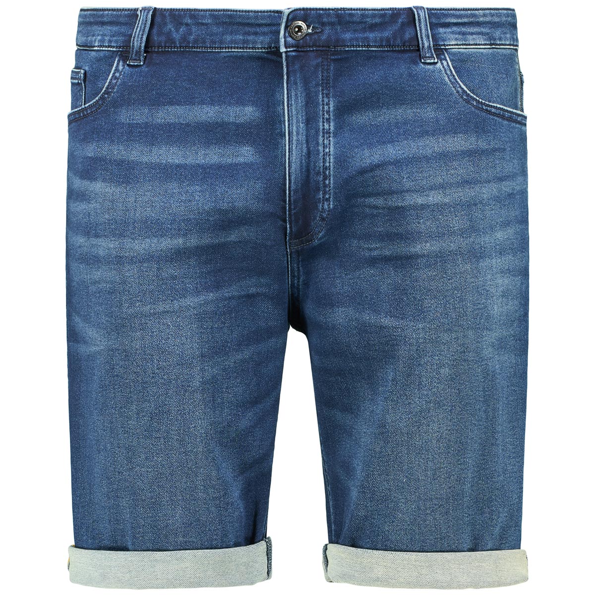 camel active Jeans-Shorts mit Stretch Farbe dunkelblau Größe: W54 günstig online kaufen