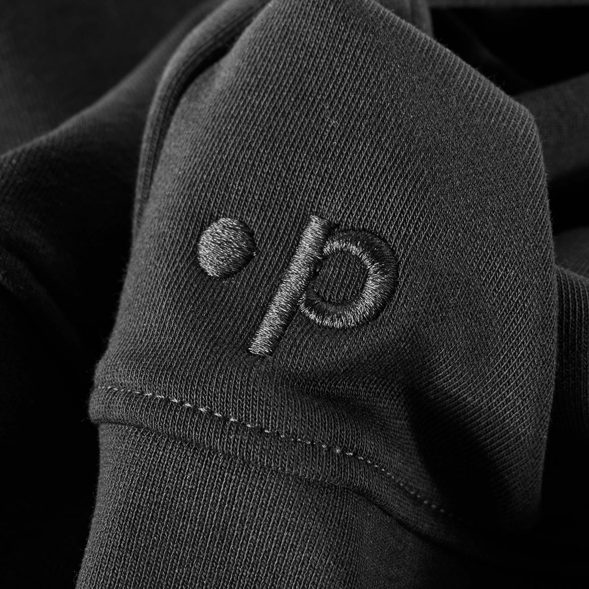 Pfundskerl Hoodie aus Baumwollmischung schwarz