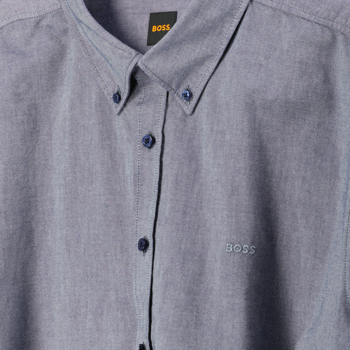 BOSS Freizeithemd aus Baumwolle dunkelblau BOSS Freizeithemd aus Baumwolle dunkelblau