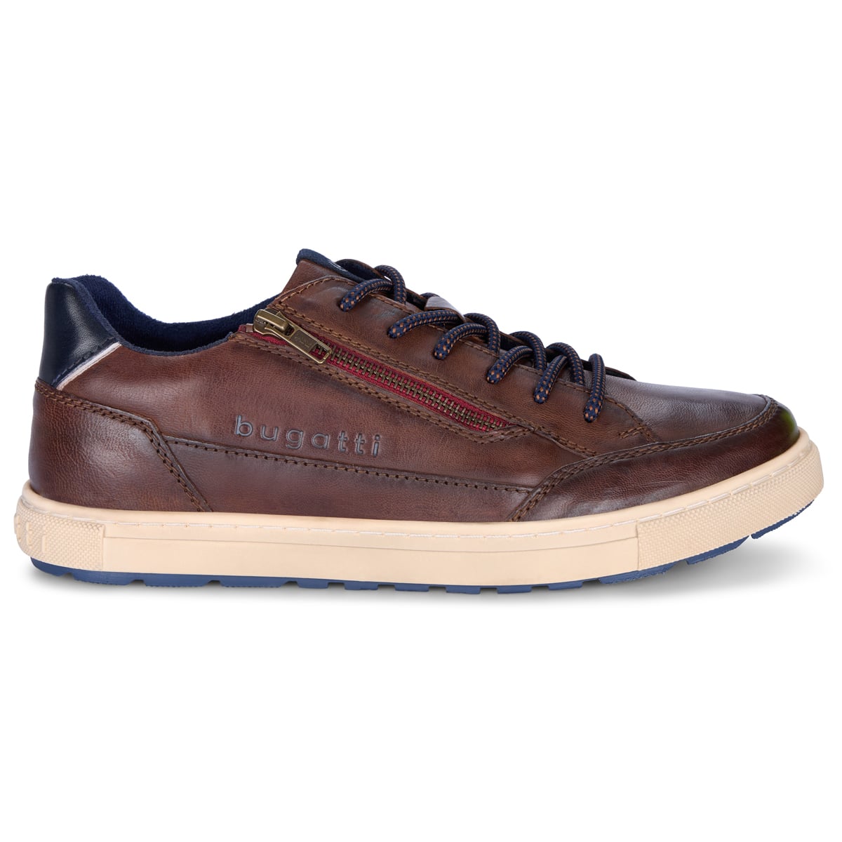 bugatti Schnürschuh mit "Memory Foam" Einlage braun bugatti Schnürschuh mit "Memory Foam" Einlage braun