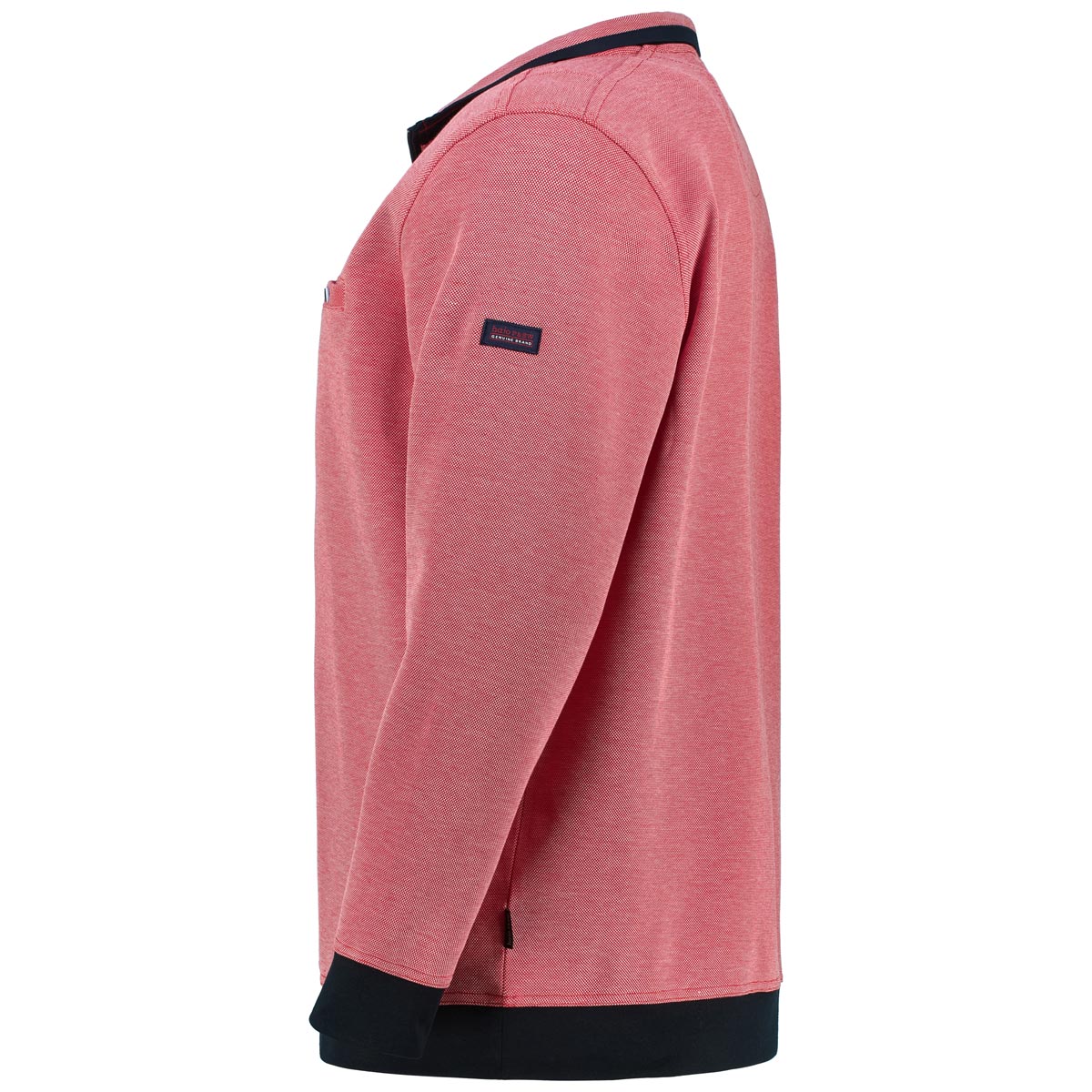 Hajo Sweatshirt "Stay Fresh", bügelfrei Farbe rot Größe: 4XL günstig online kaufen