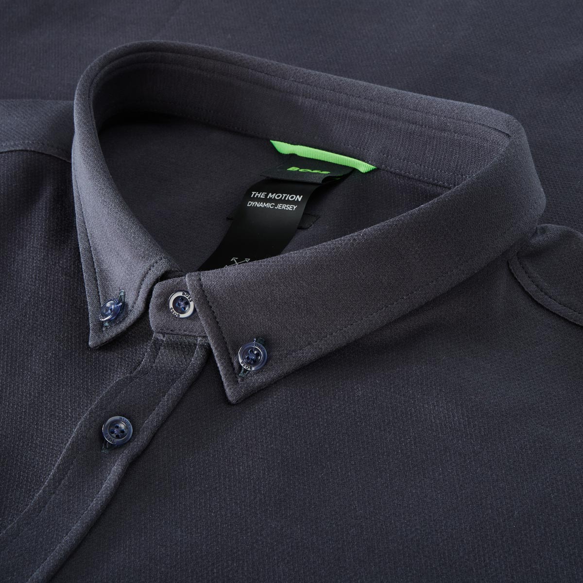 BOSS Freizeithemd aus Baumwolle dunkelblau