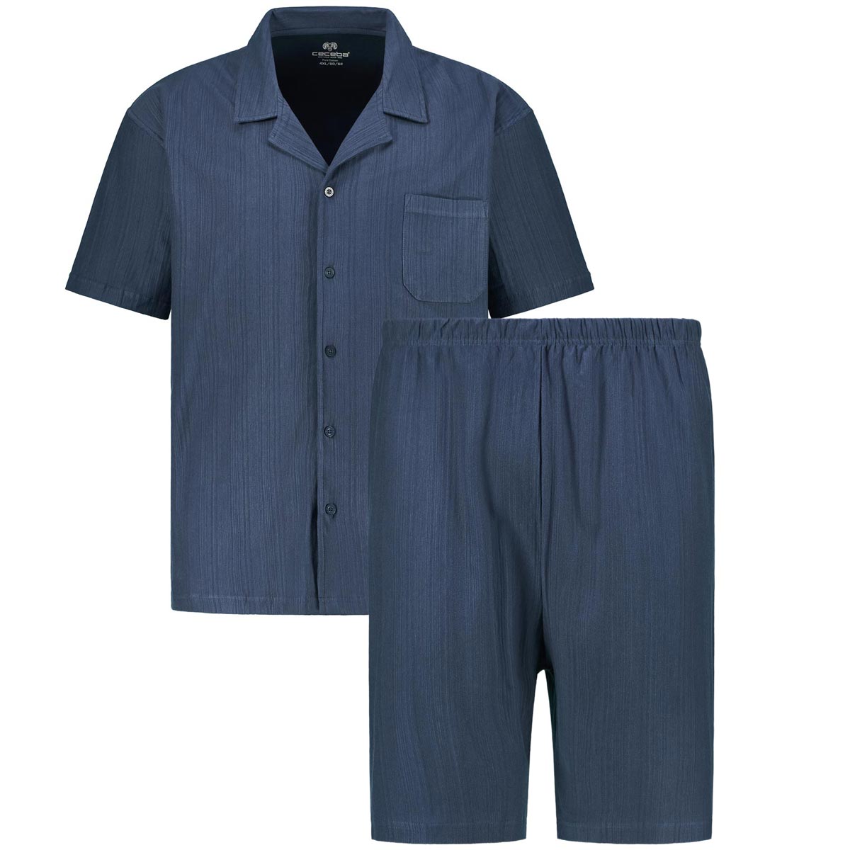 Kurzer Pyjama aus Baumwolle, atmungsaktiv und hautfreundlich