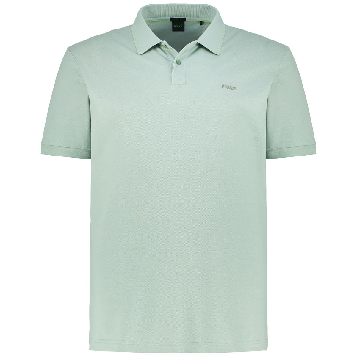 BOSS Poloshirt aus Baumwolle Farbe mint Größe: 5XL günstig online kaufen