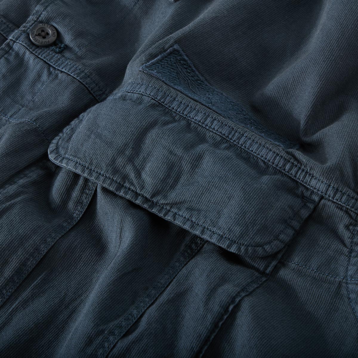 PME LEGEND Freizeithemd aus Baumwolle dunkelblau