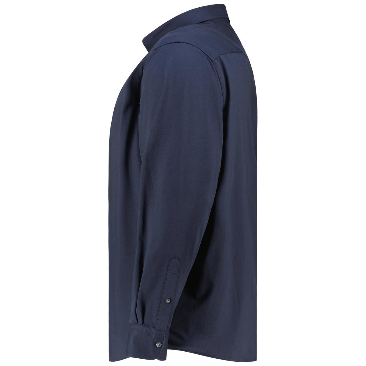 Tommy Hilfiger Freizeithemd aus Stretch-Jersey marine Tommy Hilfiger Freizeithemd aus Stretch-Jersey marine