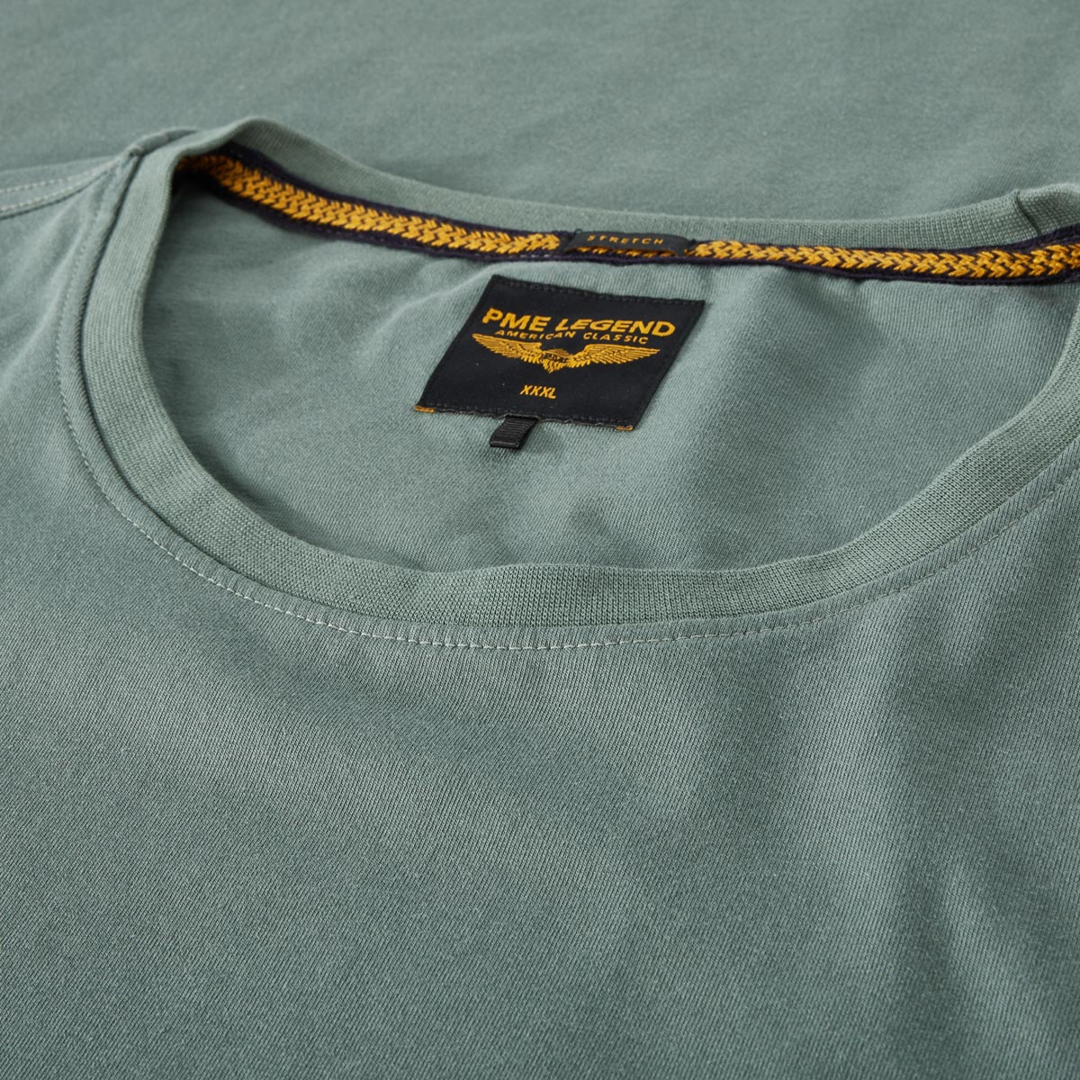 PME LEGEND T-Shirt mit Stretch grün