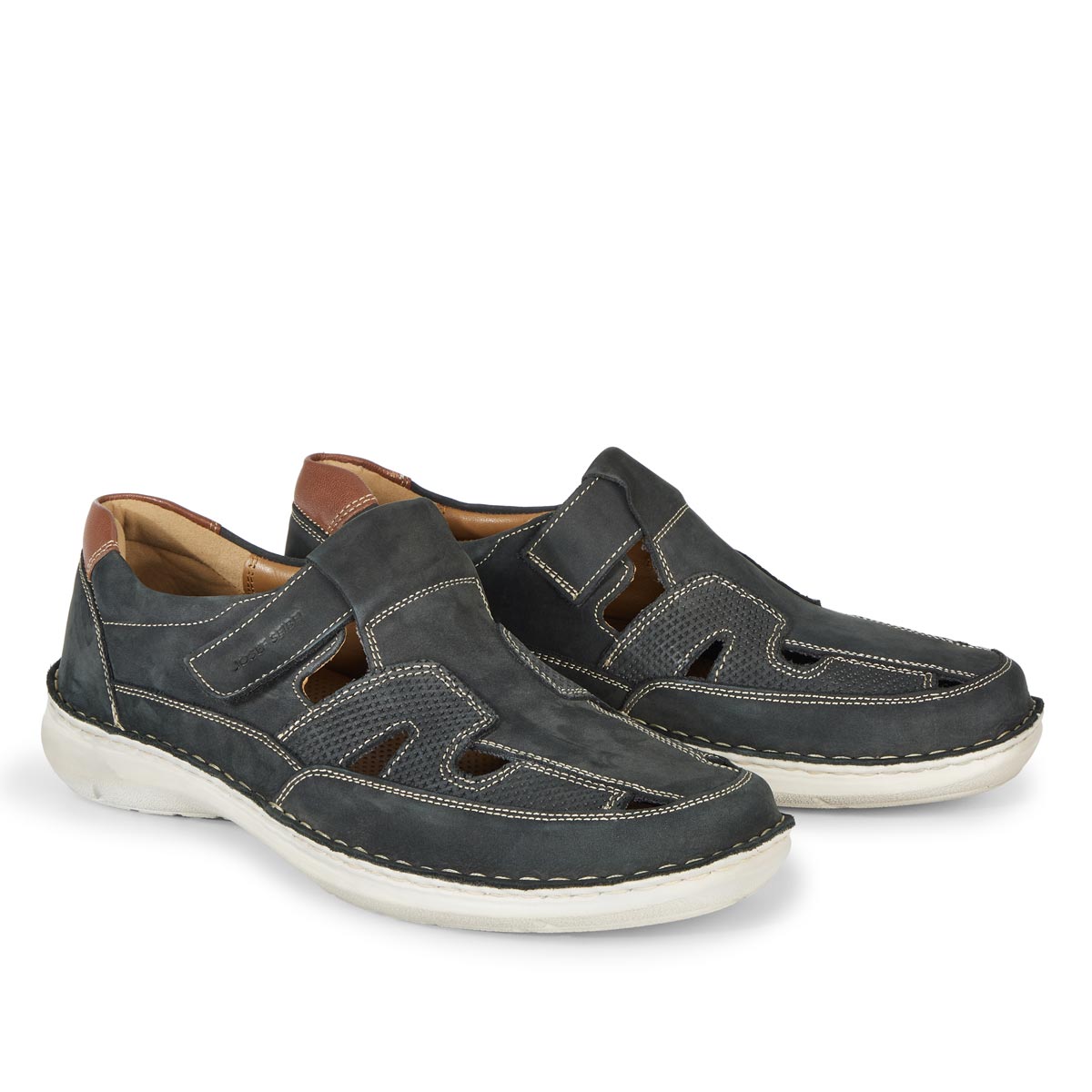 JOSEF SEIBEL Halbschuh "New Anvers 81", extraweit Farbe dunkelblau Größe: E günstig online kaufen