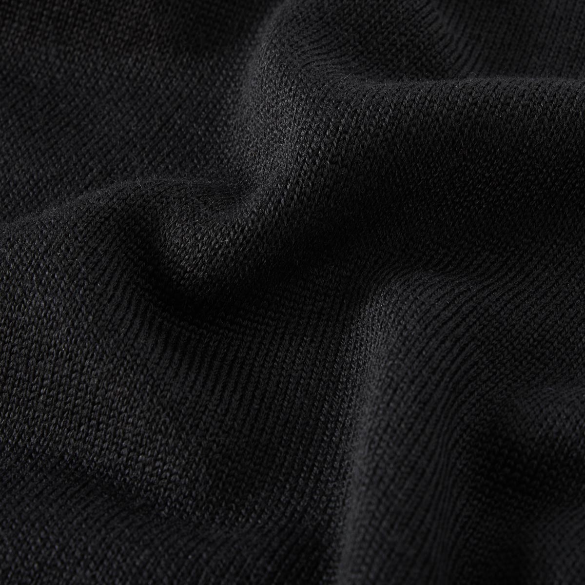Hajo Pullover aus Wolle, kratzfrei schwarz