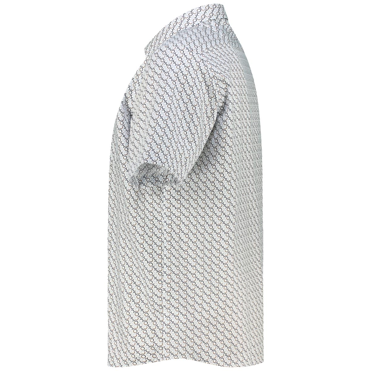 ETERNA Businesshemd mit Allover-Muster Farbe blau Größe: 50 günstig online kaufen