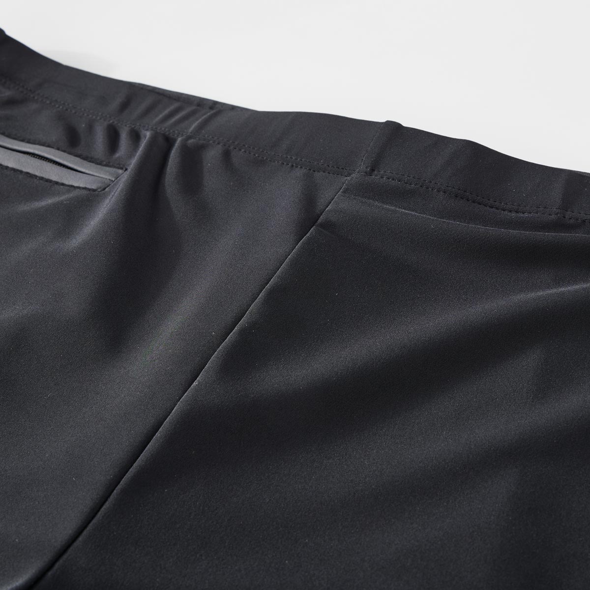 ADAMO Badehose mit Reißverschlusstasche schwarz