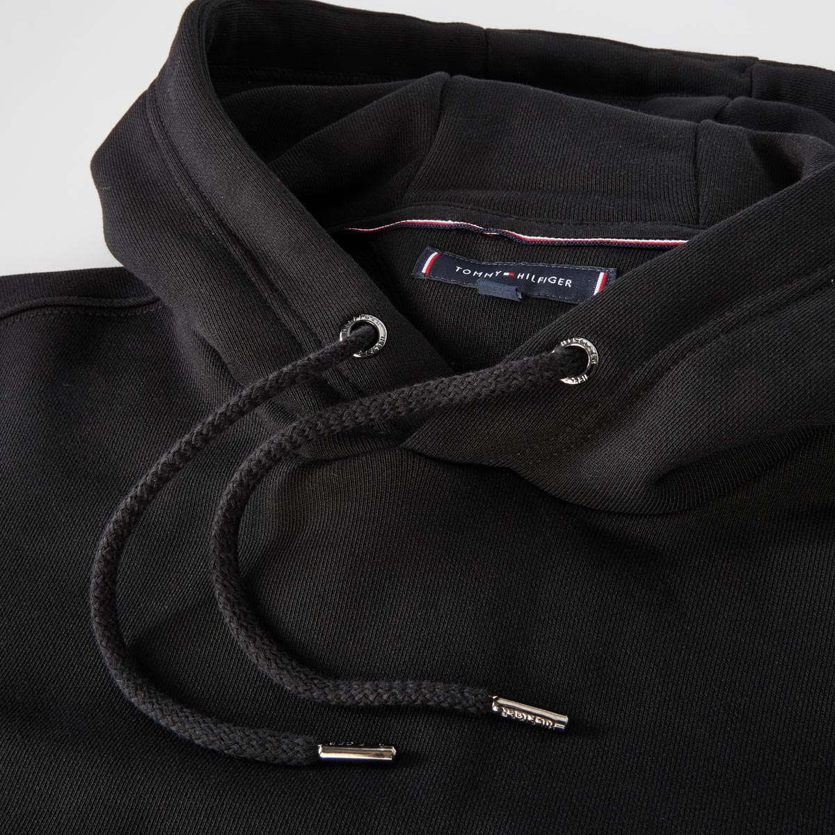 Tommy Hilfiger Sweatshirt mit Label-Print schwarz