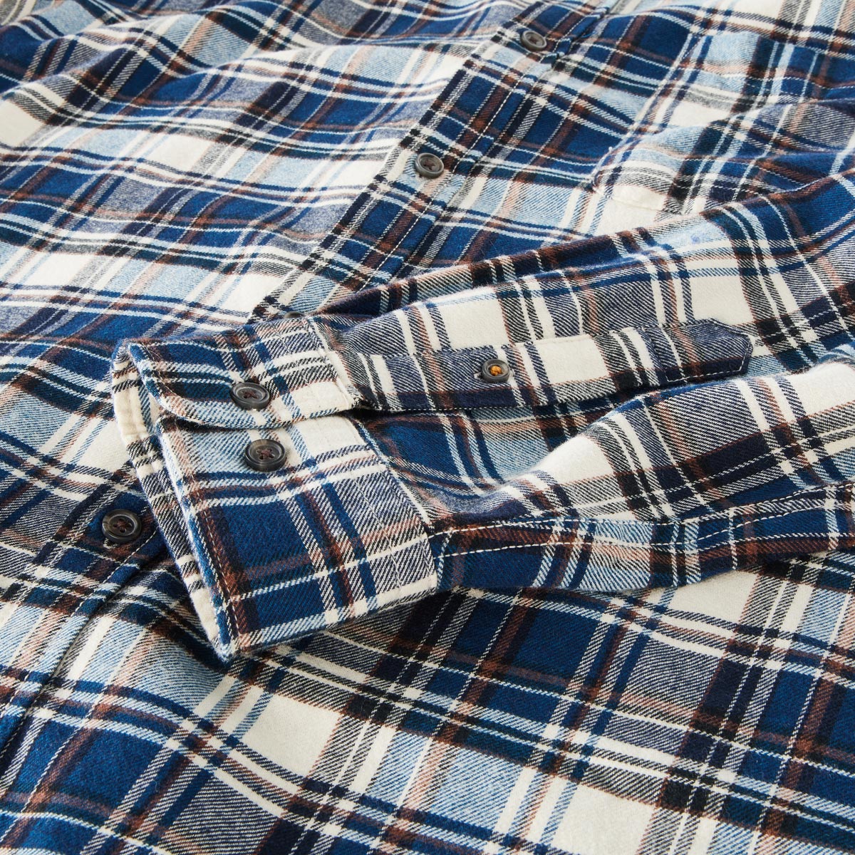 Jack&Jones Freizeithemd mit Karomuster blau