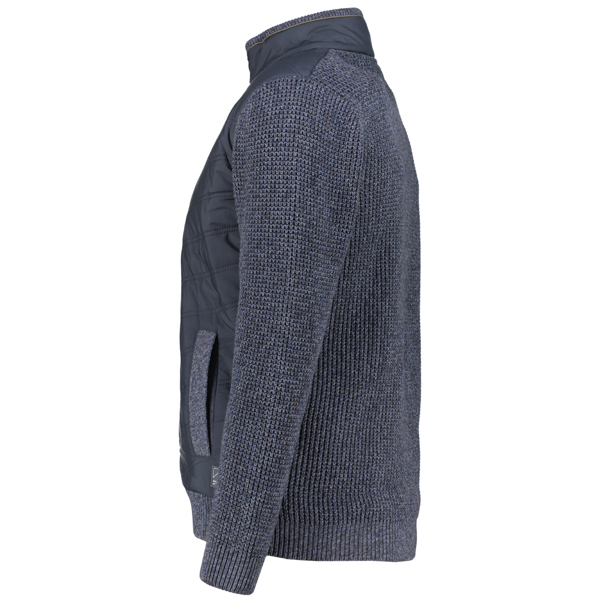 CASA MODA Strickjacke im Materialmix Farbe dunkelblau Größe: 3XL günstig online kaufen