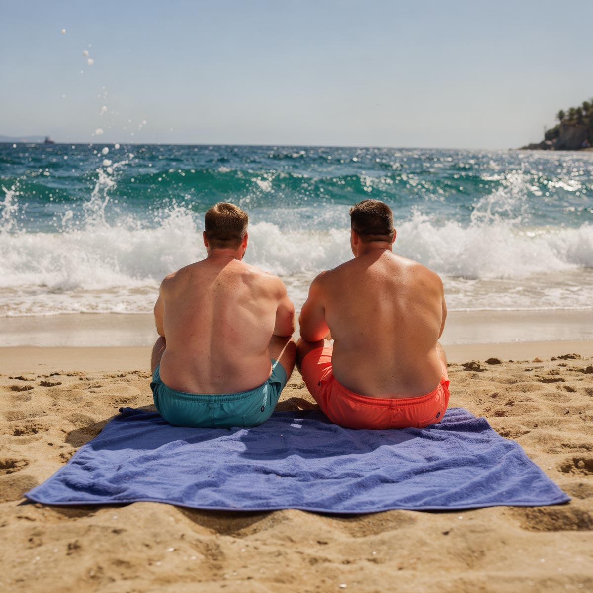 ADAMO Duschtuch in Sondergrößen 100 cm x 220 cm und 155 cm x 220 cm grau