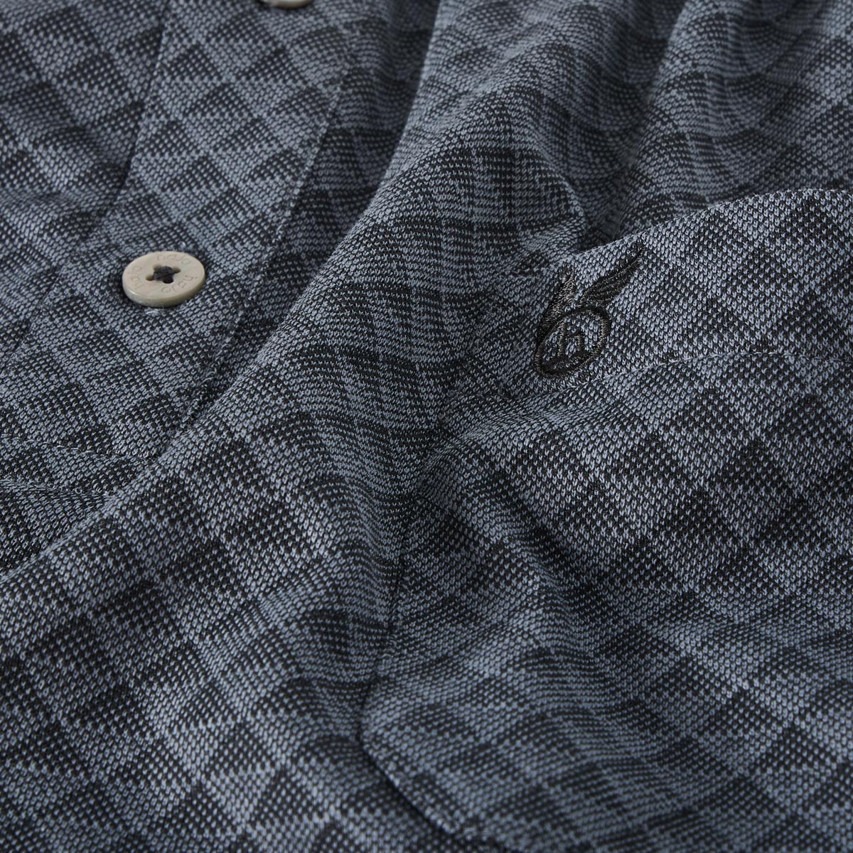 Hajo Poloshirt "Stay Fresh", bügelfrei schwarz