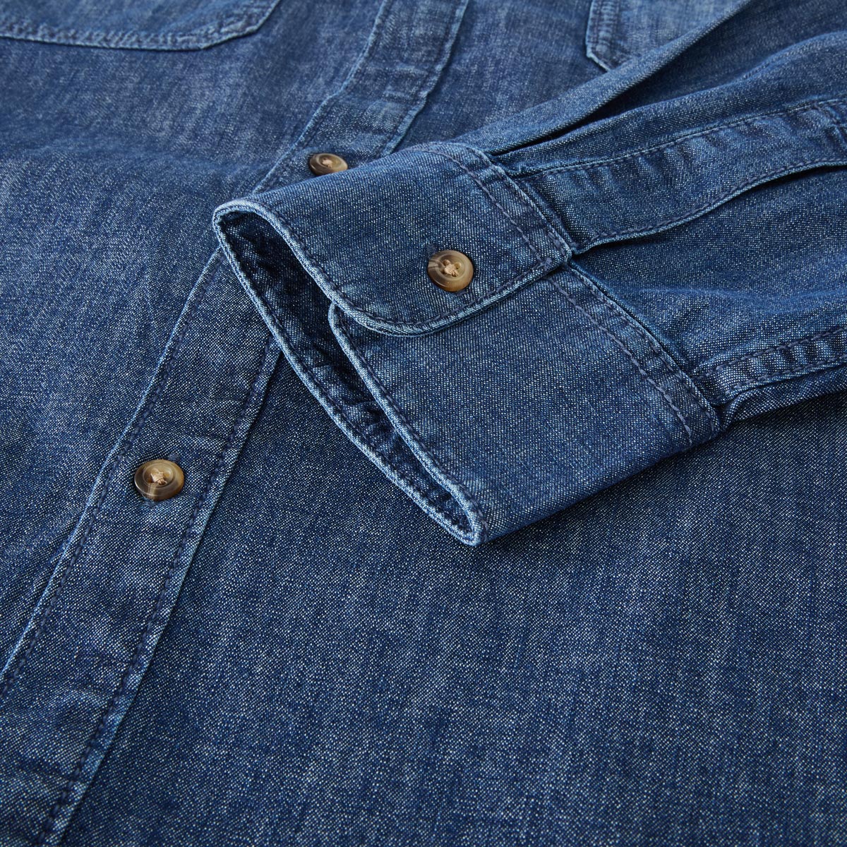 s.Oliver Jeanshemd blau