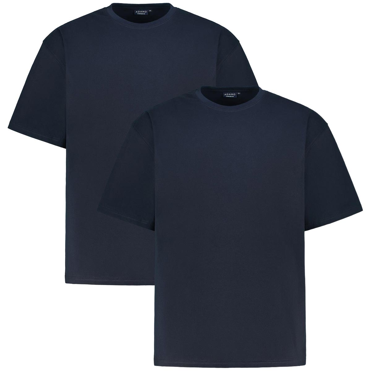 Doppelpack T-Shirt aus Baumwolle bis 12XL