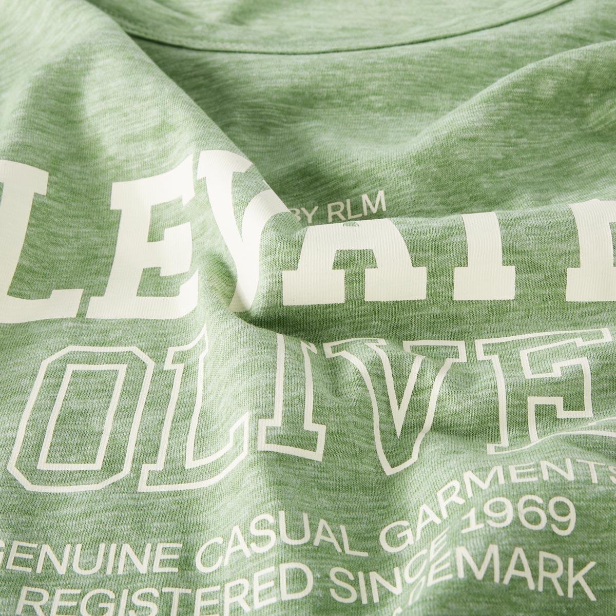 s.Oliver T-Shirt mit Print grün