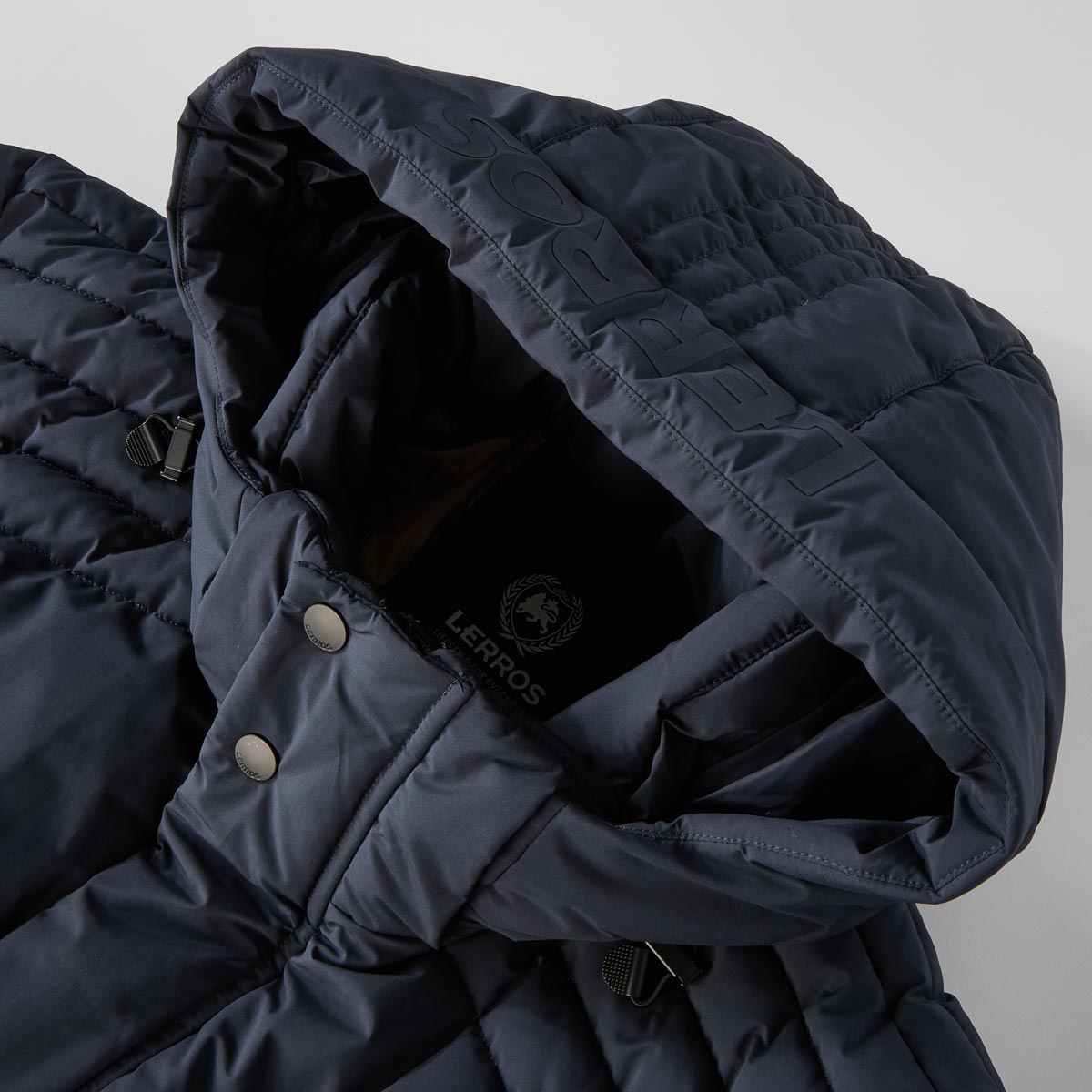 Lerros Parka mit wärmender Wattierung dunkelblau