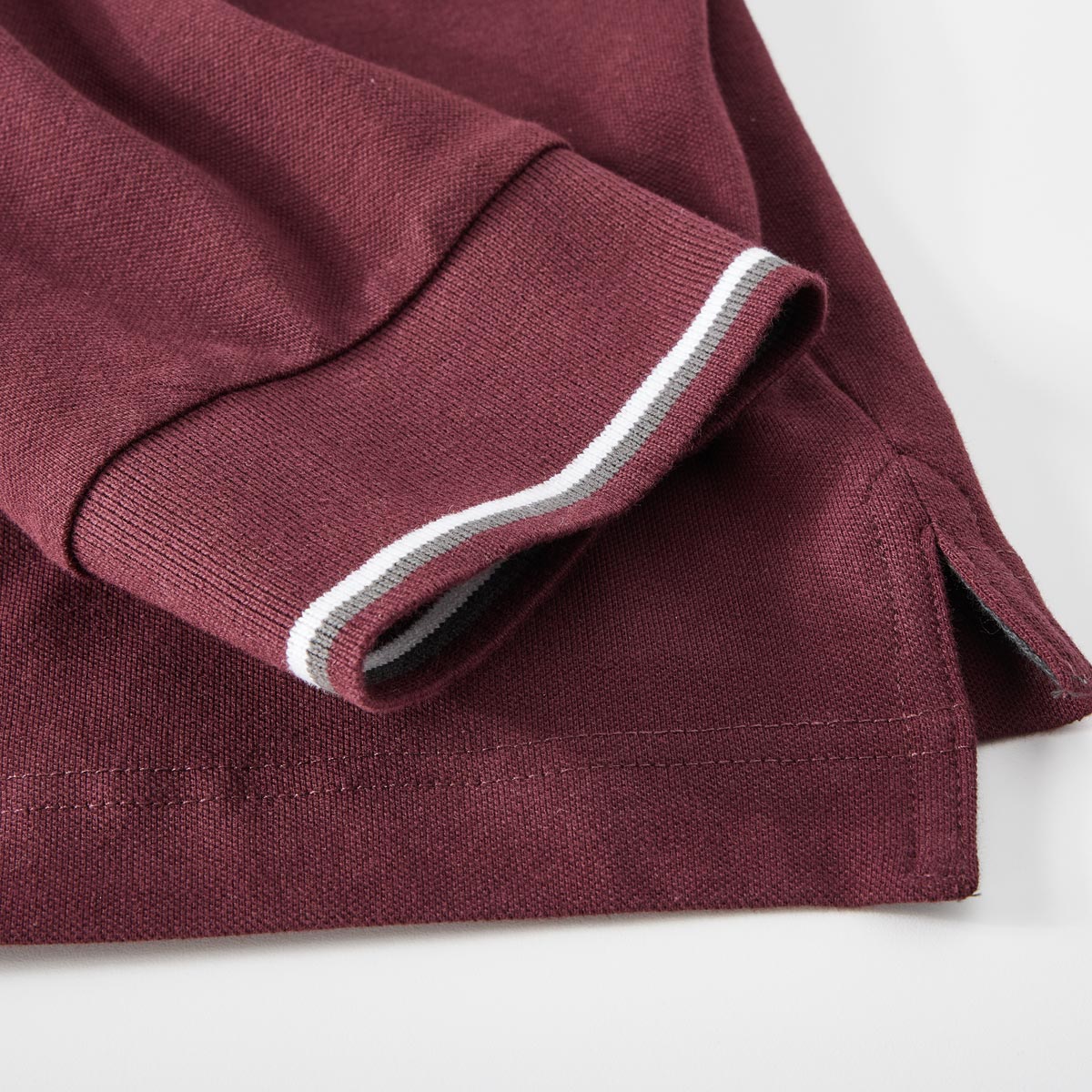 North Poloshirt aus Stretch-Jersey dunkelrot